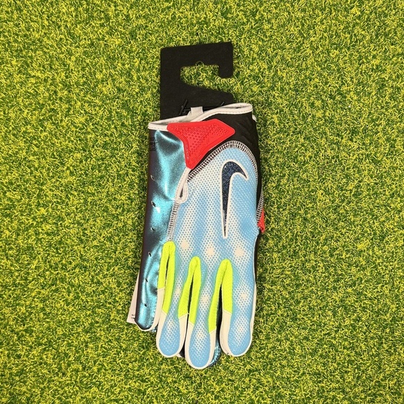 Nike Vapor Jet 7.0 NFL Combine Size XL Football Gloves Multicolor RN# 129862 - Picture 2 of 5